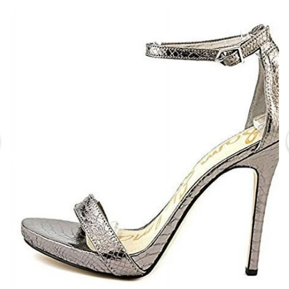 Sam Edelman Women's Eleanor Pewter Boa Print Pump Size 7 - Picture 1 of 10